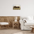 thumbnail image 2 of Stupell Industries Bison Duo with Perched Bird Animals Painting White Framed Art Print Wall Art, 18 x 12, 2 of 8