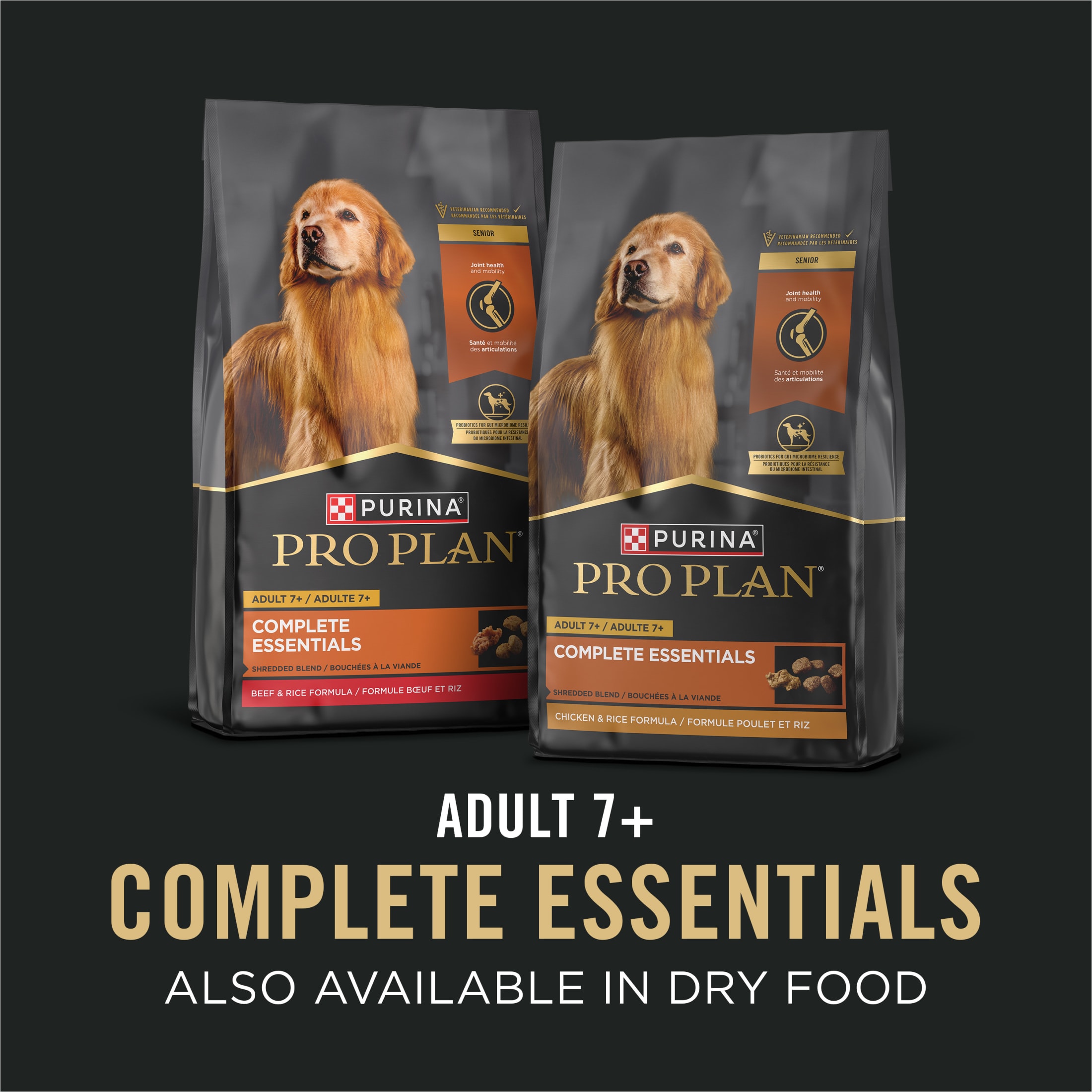 Purina Pro Plan Senior Chicken & Rice Wet Dog Food, 13 oz, 12-Pack photo 8