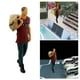 thumbnail image 4 of Figuras de muñecas en miniatura Tiny 1/64 Coleccionable Diorama Fitness Mujer Hombre Figura Tren De Calle Equipaje De Carretera Hombre Rojo equipaje hombre rojo Fanmusic Figuras de muñecas en miniatura, 4 of 5