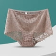 thumbnail image 2 of Sdeycui Lace Boyshort Panties for Women Sexy Soft Cheeky Underwear Hipster Breathable Boy short Panty, 2 of 3