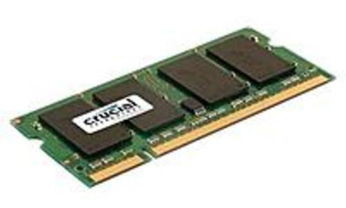 Crucial 2GB Single DDR2 667MHz (PC2-5300) CL5 SODIMM 200-Pin 