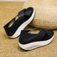 thumbnail image 3 of Verano Color sólido Suave antideslizante Mujer Cuña Columpio Zapato Mujer Zapato Flip Flop Wmkox8yii  shjk2033, 3 of 6