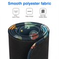 thumbnail image 3 of Long Mouse Pads for Desk,Space Dinosaurs Rockets Planets Desk Mats on Top Of Desks, Desk Mouse Pad Extra Large with 3mm Non-Slip Base and Stitched Edge for Gaming,Office,Work,Home 47.3"x23.6", 3 of 6