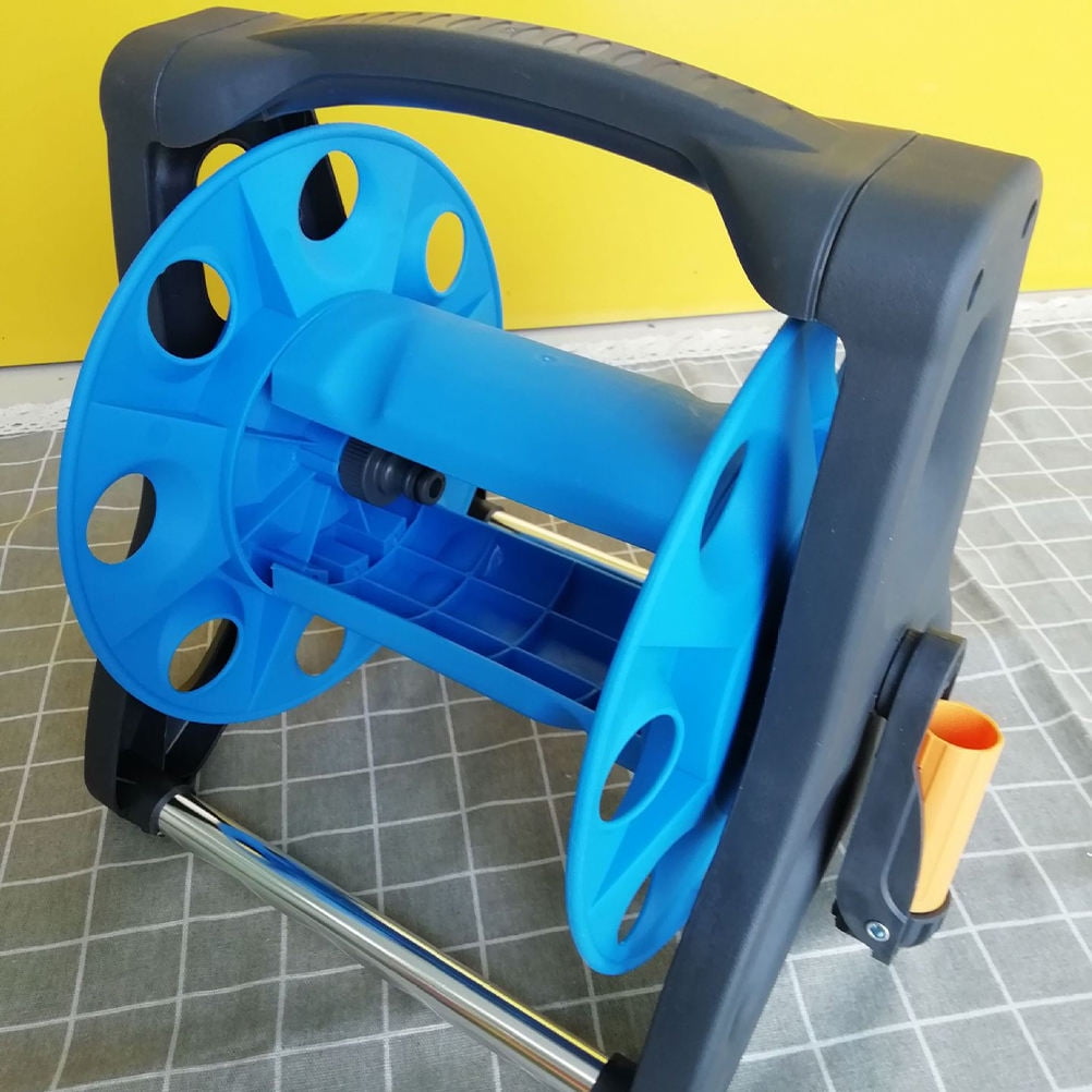 WRISTBIQUE Heavy Duty Water Hose Reel for Garden Use with Compact Size and Strong Construction