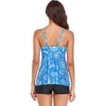 thumbnail image 1 of Conjunto de pantalones cortos sin mangas para natación, traje de baño de 2 piezas para mujer, trajes de baño que ocultan la barriga, trajes de baño para mujer, diseño de próxima generación, 1 of 5