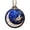 Blue3, variant on TIELUTT Stained Glass Christmas Decorations Santa White Moon Star Suncatcher Bottle Topper Place Decorator for Christmas Garland Decorative Glass Beads Large Chandelier Ornament Mini Christmas