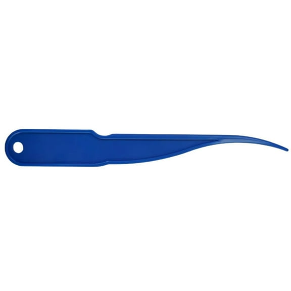 Miyuadkai Blue Shrimp Thread Remover, Deveining Tool Peeler Shrimpthread Deveining Tool Plastic Deveiner Tool Cleaner for Kitchen Deveining Peel Tool, 1X Shrimp Line Picking Tool