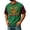 Green, variant on T Shirts for Men Fall Winter Halloween Pumpkin Graphic Happy Fun and Funny Corduroy Short Sleeve Tees Horror Party Casual Classic Fit Tops Orange 2XL