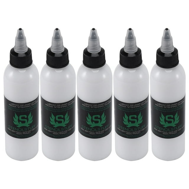 5X Material de La Plantilla del Tatuaje Plantilla de Transferencia de La Plantilla del Tatuaje Tinta del Tatuaje 120Ml