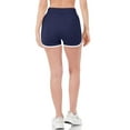 thumbnail image 3 of High Waist Athletic Nylon Dolphin Shorts, 3 of 7