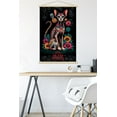 thumbnail image 5 of PD Moreno - Day Of the Dead Cat Wall Poster with Magnetic Frame, 22.375" x 34", 5 of 5
