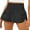 Black, variant on Shorts for Women Fashion Solid Color Casual Yoga Versatile Breathable Sports High Waist Thin Hot,Sizes S-2XL