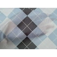 thumbnail image 4 of oneOone Cotton Poplin Light Dusty Blue Fabric Argyle Check Fabric For Sewing Printed Craft Fabric By The Yard 42 Inches Wide, 4 of 4