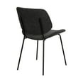 thumbnail image 3 of Quest Charcoal Modern Dining Accent Chair, 3 of 5