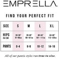 thumbnail image 3 of Emprella Cotton Underwear Women, 8 Pack Womens Bikini Seamless Ladies Cheeky Panty, 3 of 6
