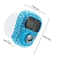 thumbnail image 2 of SEWACC Blue Mini Counter Handheld Clicker Finger Counter 2pcs, 2 of 8
