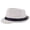 B, variant on Classic Sun Hats for Men Women, UV Protection Wide Brim Fedora Hat with Black Band, Breathable Lightweight Trilby Cap for Outdoor Summer