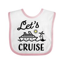 Inktastic Lets Cruise Boys or Girls Baby Bib
