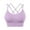 Purple, variant on Gubotare Womens Sports Bras Padded Women Padded Sports Bra Fitness Workout Running Shirts Yoga Tank Top,Black L