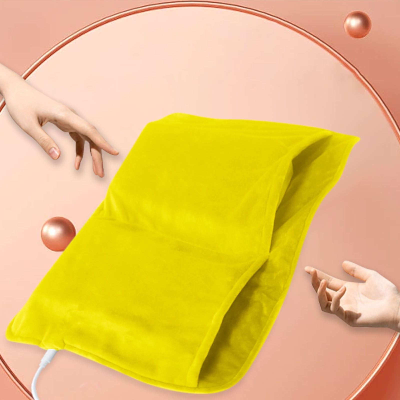 TUOBARR USB Heating Pad Electric Blanket Made Of Crystal Velvet Portable Winter Multiple Application Scenarios Heat Blanket 23.6x12 Inch Machine Washable