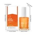 thumbnail image 4 of Kokovifyves Nail Care Products Fast Drying Nail Biting Prevention Bitterless Nail Polish Mild Care Stop Nail Biting 15ml, 4 of 7