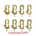 thumbnail image 2 of 200Pcs/Lot Brass SIP22 Car Lock Repair Accessories Car Lock Reed Lock Plate for 8 Types Each 25Pcs, 2 of 5