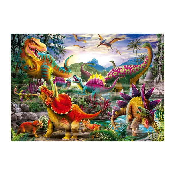 Puzzle infantil Ravensburger T-Rex Terror 35 piezas de 4 a 8 años