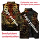 thumbnail image 5 of 2024 Personalice sus abrigos con estampado exclusivo para hombres Comuníquese con el servicio de atención al cliente para personalizar el chaleco sin mangas para hombres, 5 of 5