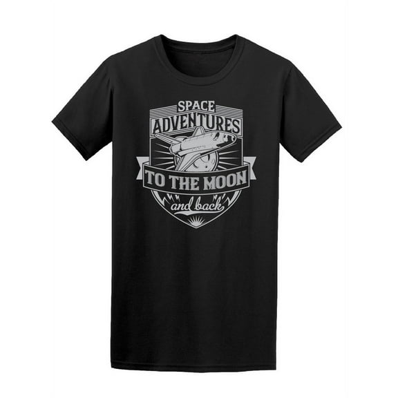 Space Adventures To The Moon Tee Men's -Image by Shutterstock