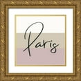 thumbnail image 1 of Lee, Judson 12x12 Gold Ornate Wood Framed with Double Matting Museum Art Print Titled - Paris, 1 of 4