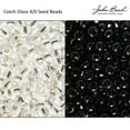 thumbnail image 3 of Czech Glass Seed Beads 4/0 Black Bead for Jewelry Making Crafts, 22g Vial, 3 of 4