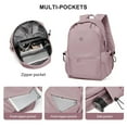 thumbnail image 6 of School Backpack Womens, Causal Travel School Bags 15.6 Inch Laptop Backpack for Student Lightweight Rucksack Water Resistant Bookbag College Men Work Daypack, 6 of 7