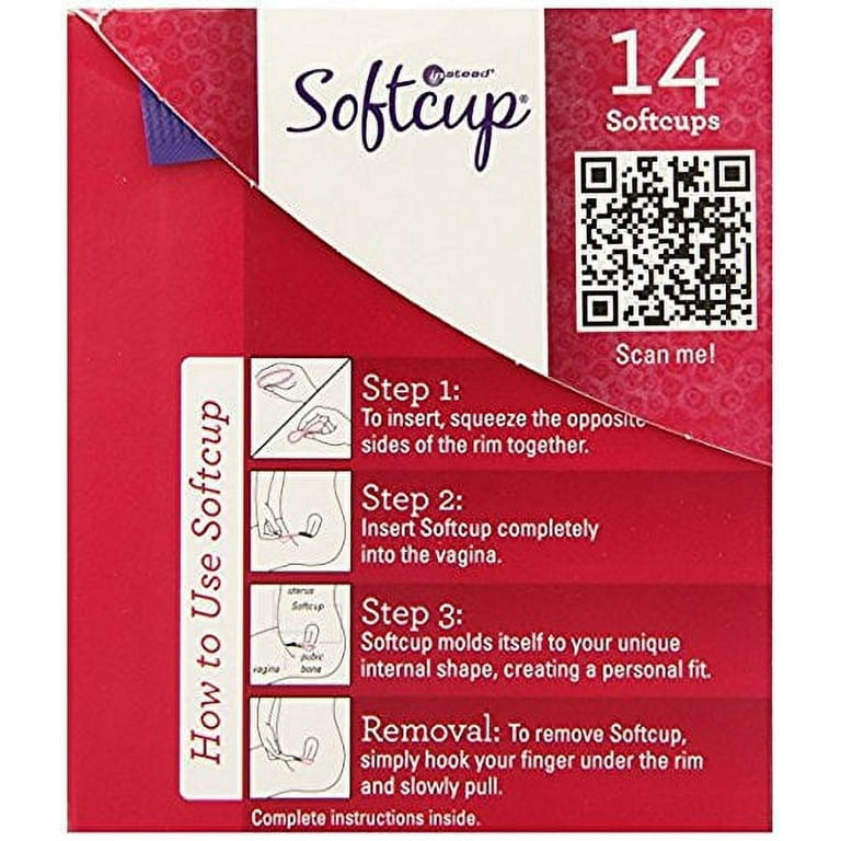 Instead Softcups Vaginal Inserts, 14pk
