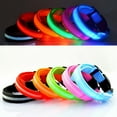 thumbnail image 3 of Reheyre Puppy Dog Cat Night Safety Flashing Luminous LED Light Adjustable Pet Collar, 3 of 8