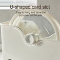 thumbnail image 6 of Lohuatrd Kitchen Cabinet Organizer U-shaped Card Slot Design with Roller Skating Easy Access Multi-functional Storage Box, 6 of 7