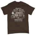 thumbnail image 5 of American Rat Rod T-shirt Hot Rod Custom Culture Route 66 1930s Classic Car Vintage Rusty Cars Garage Men's Tee, 5 of 7