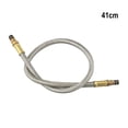 thumbnail image 1 of Mosiee Tube Tressé Jaune 35 50 cm Tube d'Extension pour Réchaud de Camping Extérieur Tube Tressé Tuyau Réservoir de Gaz Accessoires Qualité Supérieure, 1 of 9