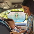 thumbnail image 2 of Jeiento Fish Scale Car Window Shades for Baby Universal Baby Car Window Sun Shades Set of 2 Sun Glare and UV Rays Protection for Your Child Easy to Install, 2 of 7