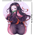 thumbnail image 3 of Nezuko Tapis de Souris 3D Anime avec Repose-Poignet Peau 2 Voies, 3 of 17