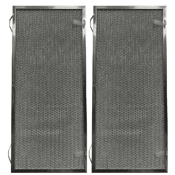 Air Filter Factory Replacement for PS231412 GE Range Aluminum Grease Filter 2-Pack