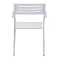 thumbnail image 4 of Wald Outdoor Dining Arm Chair White Finish (Set of 2), 4 of 5