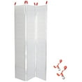 thumbnail image 1 of Black Widow 7’ 10” Punch Plate Aluminum Wide Folding ATV Ramp, 1500 Pound Capacity, Silver, 1 of 9