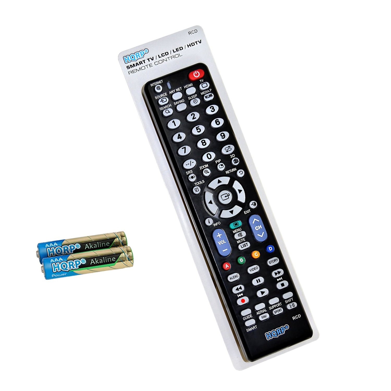 HQRP Remote Control Works with Samsung H5003 Series UN40H5003AFXZA 40