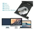 thumbnail image 3 of External Dvd Drive Slim Hard Plastic Usb 3.0 9.5Mm Dvd Enclosure Rewriter Burner Writer Cd-Rom Case For Laptop Cd/Dvd Optic ,Easy to Use, 3 of 6
