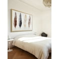 thumbnail image 2 of "Feathers" Framed Painting Print, 2 of 6