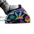 thumbnail image 5 of Floral Foot Rest, Digitally Generated Tropical Scene of Endemic Flowers and Leaves, Non-Slip Backing Adjustable Ergonomic Memory Foam Leg Support for Office, Multicolor, by Ambesonne, 5 of 5