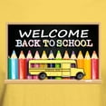 thumbnail image 3 of CafePress - WELCOME BACK TO SCHOOL BUS T Shirt - Men's Classic Graphic T-Shirt, 3 of 4