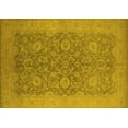 thumbnail image 1 of Ahgly Company Indoor Rectangle Oriental Yellow Industrial Area Rugs, 7' x 9', 1 of 4