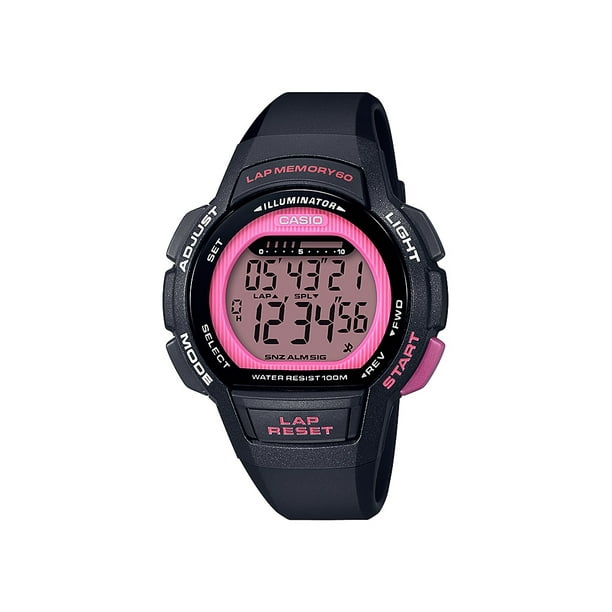 casio watch lap memory