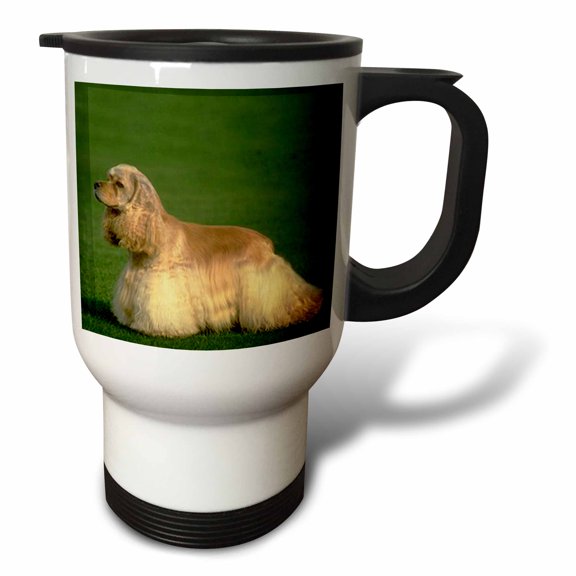 3dRose, Cocker Spaniel, 14oz Stainless Steel Travel Mug